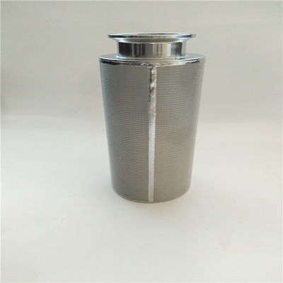 Pleated Sintered Wire Mesh Filter , 40 Micron Filter Mesh Customized 3-200um