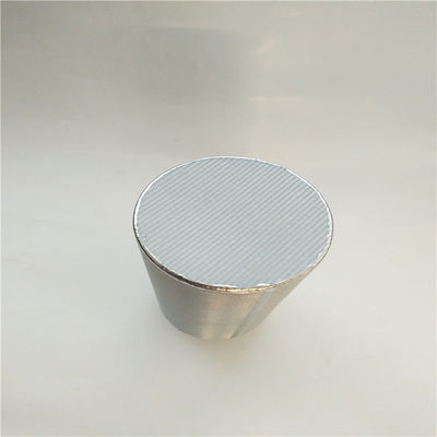 Pleated Sintered Wire Mesh Filter , 40 Micron Filter Mesh Customized 3-200um