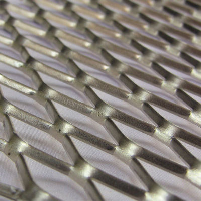 Aluminum Expanded Metal Mesh  For Construction Rigging / Fencing Material